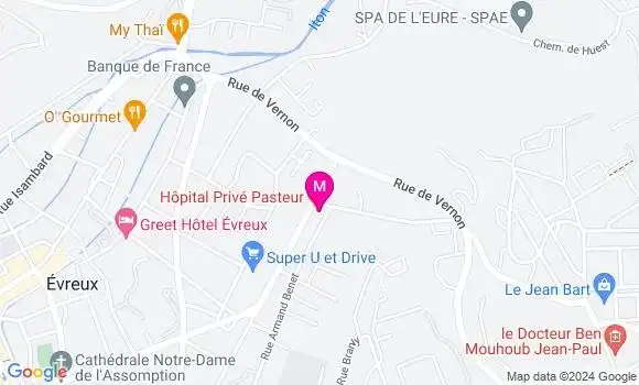 Localisation Dr William Du Fosse