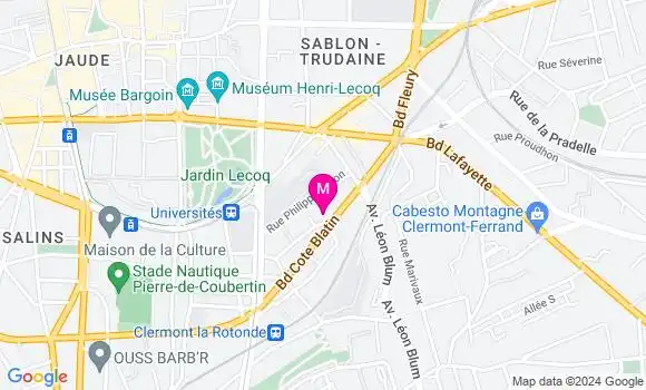 Localisation Dr Johann Augros