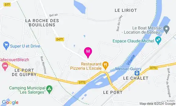 Localisation Dr Christine Lanoix