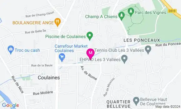 Localisation Dr Camille Ammeux