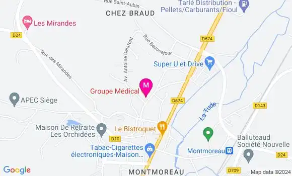 Localisation Dr Véronique Le Grelle