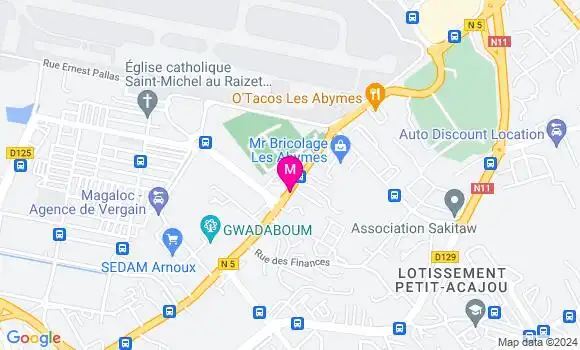 Localisation Dr Cindy Lepasteur