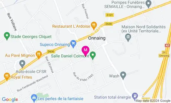 Localisation Dr Anthony Mariani