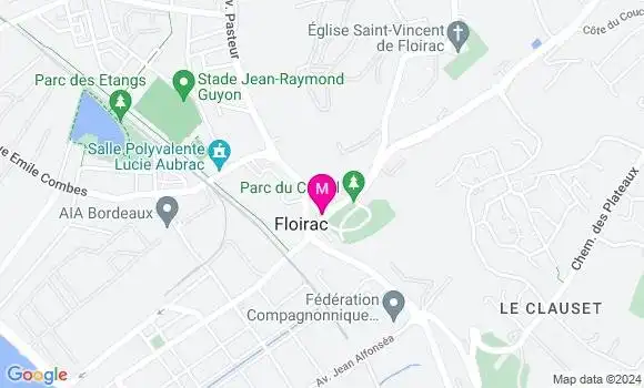 Localisation Dr Camille Roger