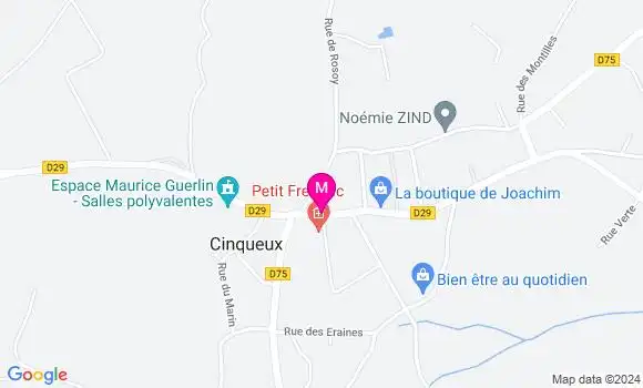 Localisation Dr Marine Hunaut