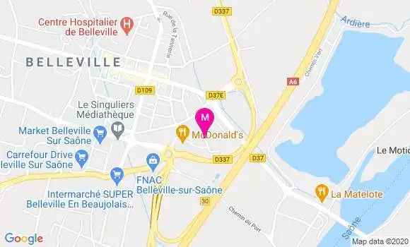 Localisation Dr Guillaume Magnien