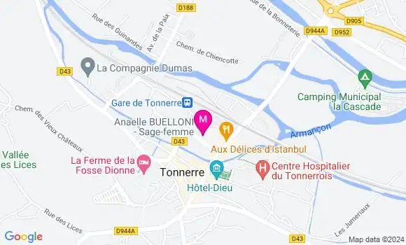 Localisation Dr Mourad Hamdouni