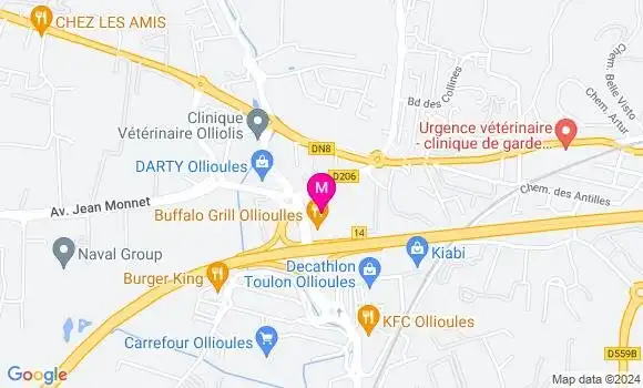Localisation Dr Hocine Boulmerka