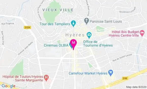 Localisation Dr Aliette Raybaud