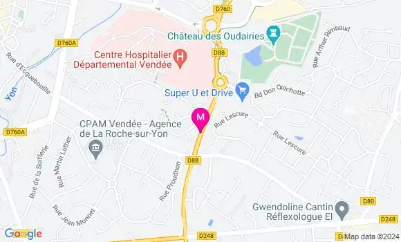 Localisation Dr Philippe Godet