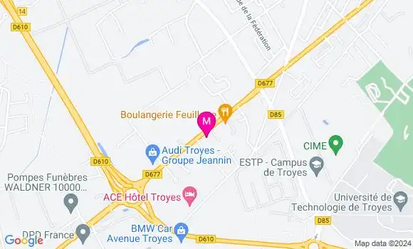 Localisation Dr Anne Charlotte Jullion