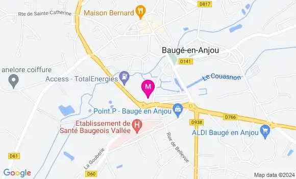 Localisation Dr Olivia Gaillard