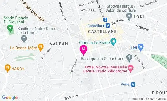 Localisation Dr Valentin Massin