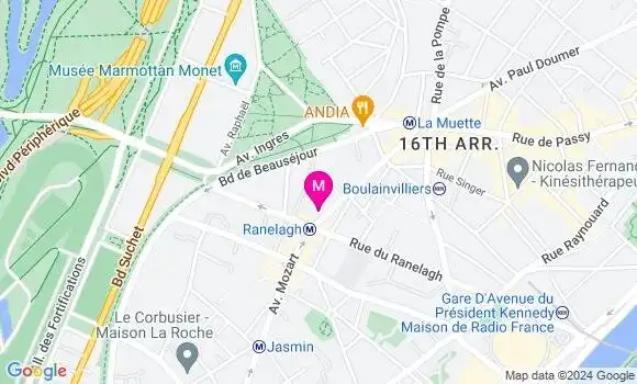 Localisation Dr Nicolas Zwillinger