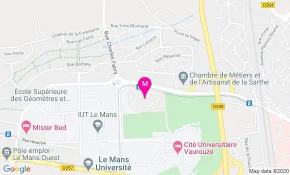 Localisation Dr Christian Bour