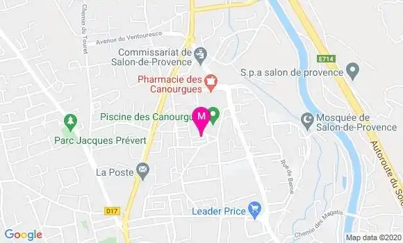Localisation Dr Michèle Crochet