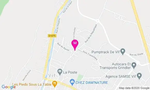 Localisation Dr Magali Ravix