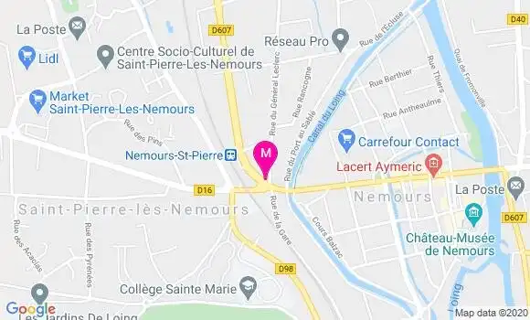Localisation Dr Sandrine Espagne