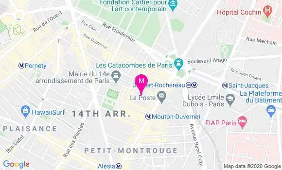 Localisation Dr Fairouz Halitim