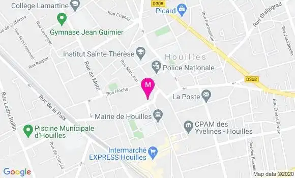 Localisation Dr Anne Béatrice Rayssiguier