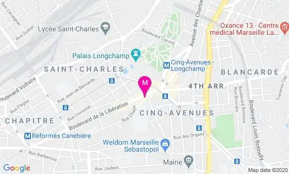 Localisation Dr Jean Philippe Astruc