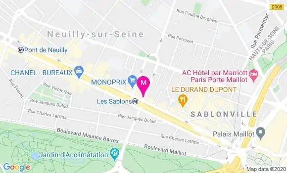 Localisation Dr Valéry Gleizes