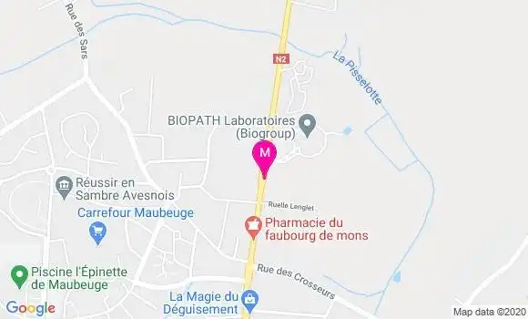 Localisation Dr Solange Moore