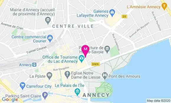 Localisation Dr Michel Roux