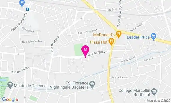 Localisation Dr Anne Marie Gendre Guenoun