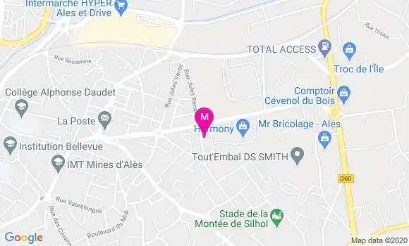 Localisation Dr Sebastien Sabbat