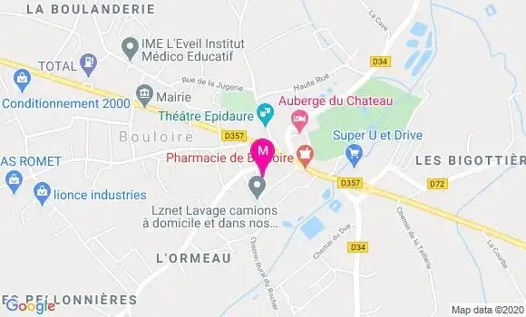 Localisation Dr Etienne Conversy