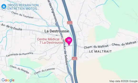 Localisation Dr Manon Stefani Leroy