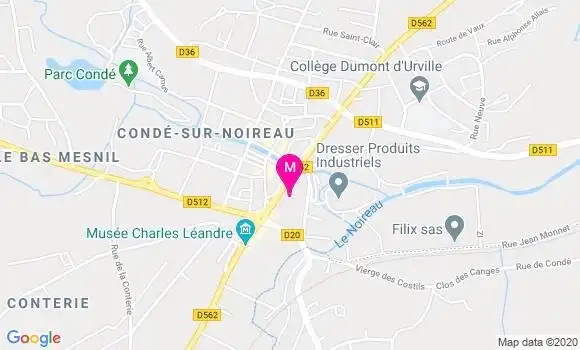 Localisation Dr Christine Morin Dionnet