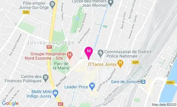 Localisation Dr Christine Poulain