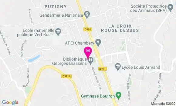 Localisation Dr Carole Rouquette