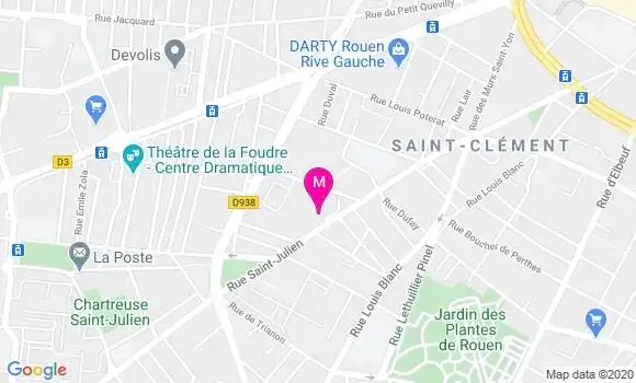 Localisation Dr Sylvie Bidon