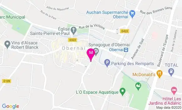 Localisation Dr Marie Josèphe Braun Leclerc