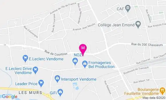 Localisation Dr Jean Pierre Lebeau