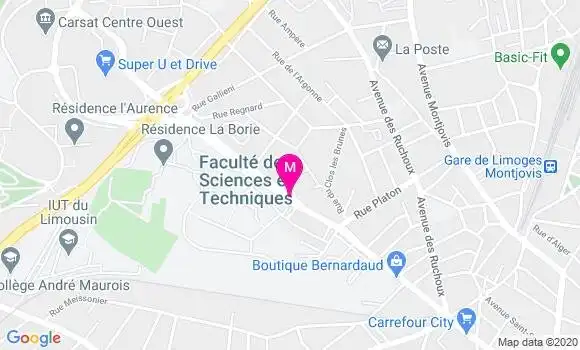 Localisation Dr Christophe Riviere