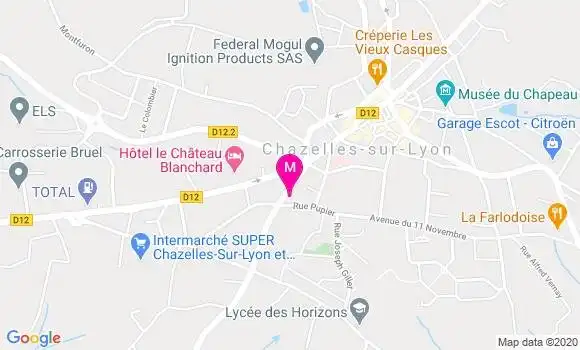 Localisation Dr Béatrice Basson