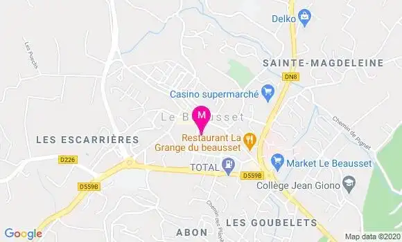 Localisation Dr Anne Claire Alessis