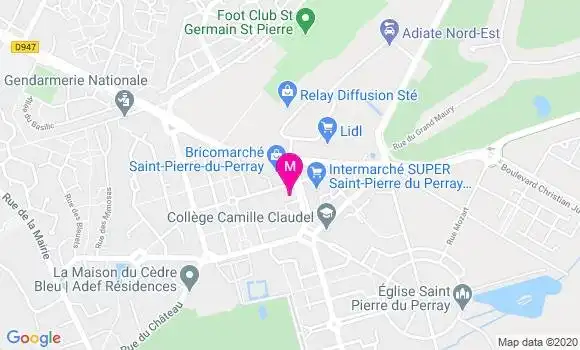 Localisation Dr Francesca Gasparini