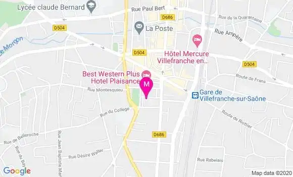 Localisation Dr Eric Pierga
