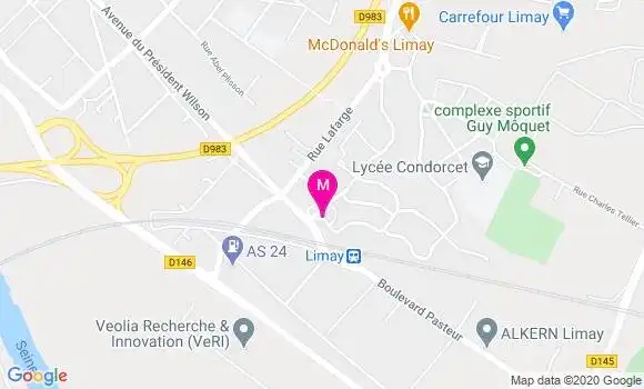 Localisation Dr Jean Pierre Ribat