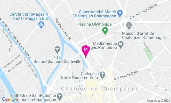 Localisation Dr Eric Beruben