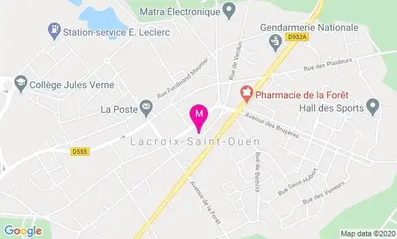 Localisation Dr Françoise Courtalhac