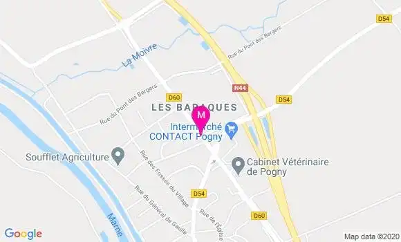 Localisation Dr Ghislain Edel