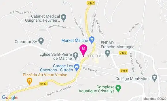 Localisation Dr André Jacquot