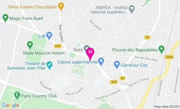 Localisation Dr Olivier Michel
