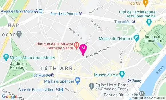 Localisation Dr Arielle Salon